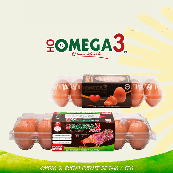 Huevo Omega 3 Grande 6 unidades